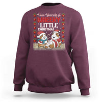 Have Yourself A Wheeky Little Christmas Sweatshirt Funny Guinea Pig Lover - Wonder Print Shop