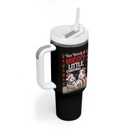 Have Yourself A Wheeky Little Christmas Tumbler With Handle Funny Guinea Pig Lover - Wonder Print Shop