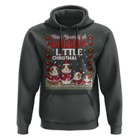 Christmas Guinea Pig Lover Hoodie Have Yourself A Wheeky Little - Wonder Print Shop