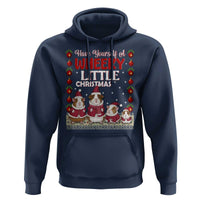 Christmas Guinea Pig Lover Hoodie Have Yourself A Wheeky Little - Wonder Print Shop