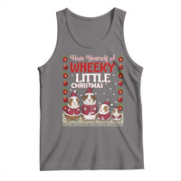 Christmas Guinea Pig Lover Tank Top Have Yourself A Wheeky Little - Wonder Print Shop