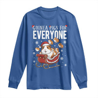 Christmas Guinea Pigs For Everyone Long Sleeve Shirt Funny Cavy Lover Gift - Wonder Print Shop