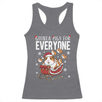 Christmas Guinea Pigs For Everyone Racerback Tank Top Funny Cavy Lover Gift - Wonder Print Shop
