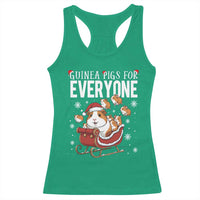 Christmas Guinea Pigs For Everyone Racerback Tank Top Funny Cavy Lover Gift - Wonder Print Shop