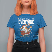 Christmas Guinea Pigs For Everyone T Shirt For Women Funny Cavy Lover Gift - Wonder Print Shop