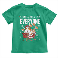 Christmas Guinea Pigs For Everyone Toddler T Shirt Funny Cavy Lover Gift - Wonder Print Shop