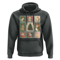 Tis The Season To Be Wheeky Hoodie Christmas Guinea Pig Gift - Wonder Print Shop