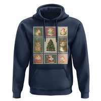 Tis The Season To Be Wheeky Hoodie Christmas Guinea Pig Gift - Wonder Print Shop