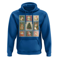 Tis The Season To Be Wheeky Hoodie Christmas Guinea Pig Gift - Wonder Print Shop