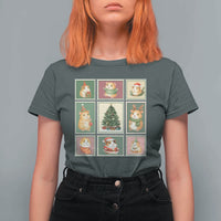 Tis The Season To Be Wheeky T Shirt For Women Christmas Guinea Pig Gift - Wonder Print Shop