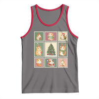 Tis The Season To Be Wheeky Tank Top Christmas Guinea Pig Gift - Wonder Print Shop