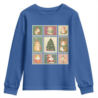 Tis The Season To Be Wheeky Youth Sweatshirt Christmas Guinea Pig Gift - Wonder Print Shop