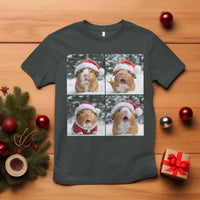 Funny Guinea Pig With Santa Hat Photobooth T Shirt Christmas Gift - Wonder Print Shop