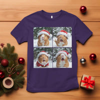 Funny Guinea Pig With Santa Hat Photobooth T Shirt Christmas Gift - Wonder Print Shop