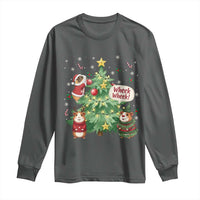 Wheek Wheek Guinea Pig Christmas Outfit Long Sleeve Shirt Cavy Lover Gift - Wonder Print Shop