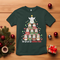 Fa La La La Guinea Pigs T Shirt Funny Christmas Cavy Lover Gift - Wonder Print Shop