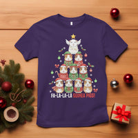 Fa La La La Guinea Pigs T Shirt Funny Christmas Cavy Lover Gift - Wonder Print Shop