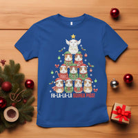 Fa La La La Guinea Pigs T Shirt Funny Christmas Cavy Lover Gift - Wonder Print Shop