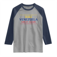 Venezuela Libre Raglan Shirt Make Venezuela Great Again - Wonder Print Shop