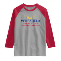 Venezuela Libre Raglan Shirt Make Venezuela Great Again - Wonder Print Shop