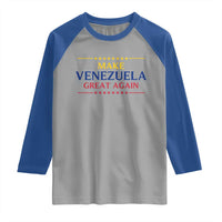Venezuela Libre Raglan Shirt Make Venezuela Great Again - Wonder Print Shop