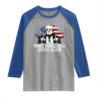 MVGA Make Venezuela Great Again Raglan Shirt Funny Political Gift - Wonder Print Shop