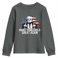 MVGA Make Venezuela Great Again Youth Sweatshirt Funny Political Gift - Wonder Print Shop