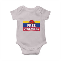 Free Venezuela Flag Patriotic Baby Onesie Venezuela Pride - Wonder Print Shop