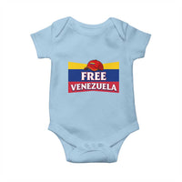 Free Venezuela Flag Patriotic Baby Onesie Venezuela Pride - Wonder Print Shop