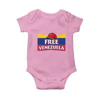 Free Venezuela Flag Patriotic Baby Onesie Venezuela Pride - Wonder Print Shop