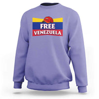 Free Venezuela Flag Patriotic Sweatshirt Venezuela Pride - Wonder Print Shop