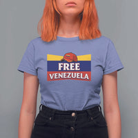 Free Venezuela Flag Patriotic T Shirt For Women Venezuela Pride - Wonder Print Shop