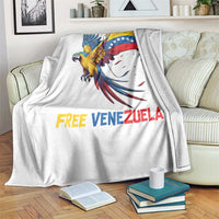 American Venezuela Support Freedom Throw Blanket Venezuelan Free - Wonder Print Shop