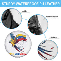 American Venezuela Support Freedom Spare Tire Cover Venezuelan Free - Wonder Print Shop