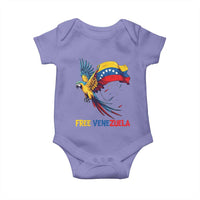 American Venezuela Support Freedom Baby Onesie Venezuelan Free - Wonder Print Shop