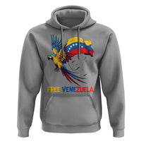 American Venezuela Support Freedom Hoodie Venezuelan Free - Wonder Print Shop