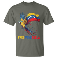 American Venezuela Support Freedom T Shirt Venezuelan Free - Wonder Print Shop