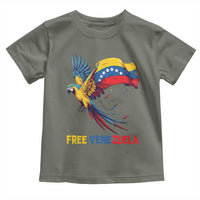 American Venezuela Support Freedom Toddler T Shirt Venezuelan Free - Wonder Print Shop