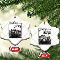 Vintage African American Heroes Ceramic Ornament They Not Like Us