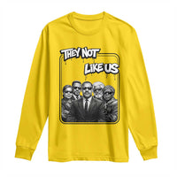Vintage African American Heroes Long Sleeve Shirt They Not Like Us