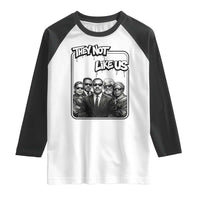 Vintage African American Heroes Raglan Shirt They Not Like Us