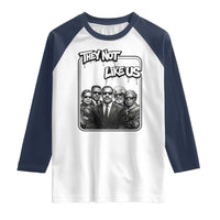 Vintage African American Heroes Raglan Shirt They Not Like Us