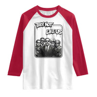 Vintage African American Heroes Raglan Shirt They Not Like Us