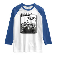 Vintage African American Heroes Raglan Shirt They Not Like Us