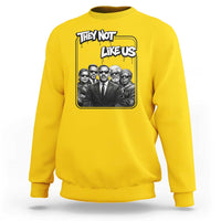 Vintage African American Heroes Sweatshirt They Not Like Us