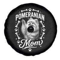 Vintage Pom Dog Mom Spare Tire Cover Pomeranian Lover Gift