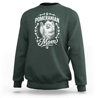 Vintage Pom Dog Mom Sweatshirt Pomeranian Lover Gift