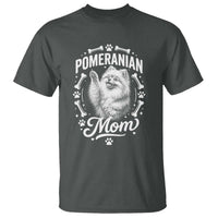 Vintage Pom Dog Mom T Shirt Pomeranian Lover Gift
