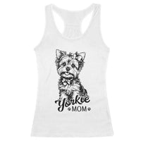 Yorkshire Terrier Mom Racerback Tank Top Cute Yorkie Mama Puppy Gift