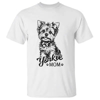 Yorkshire Terrier Mom T Shirt Cute Yorkie Mama Puppy Gift
